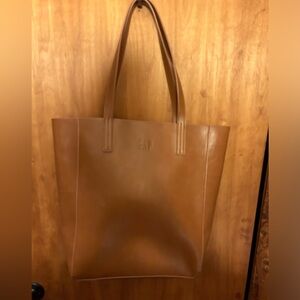 Gap Tote Bag, Cognac, Gently Used